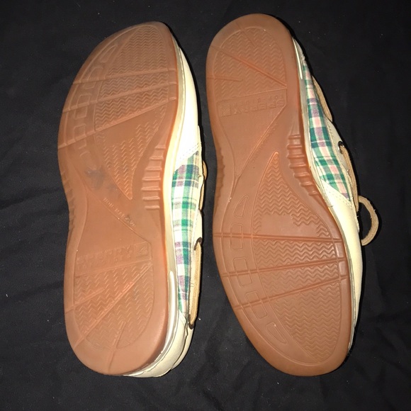 Women's Plaid Sperry Topsiders - Picture 3 of 4